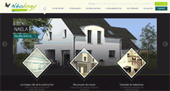 Desktop Screenshot of constructeur-maison-neology.com